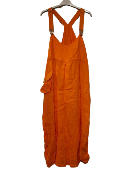 chinese dress ladies Spring Green Peggy Pocket Dungaree Dress