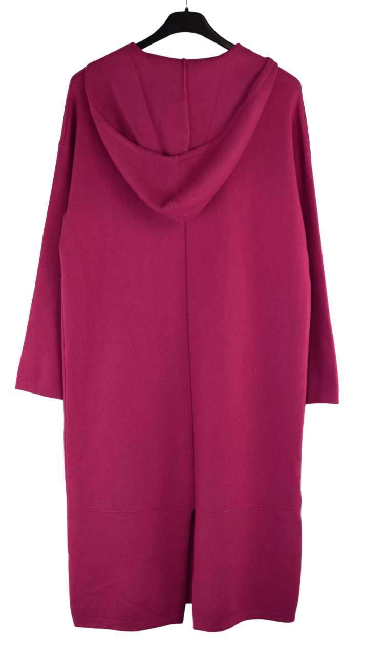 Italian Lagenlook Hooded Long Jumper Dress with Pockets Autumn / Winte Glitzee Italian Lagenlook Hooded Long Jumper Dress with Pockets Autumn / Winte Glitzee
