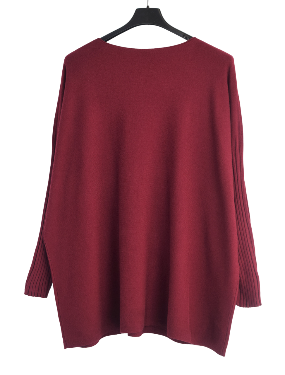 Italian Lagenlook Button Detail Jumper with Pockets  Autumn Winter Knitwear Collection