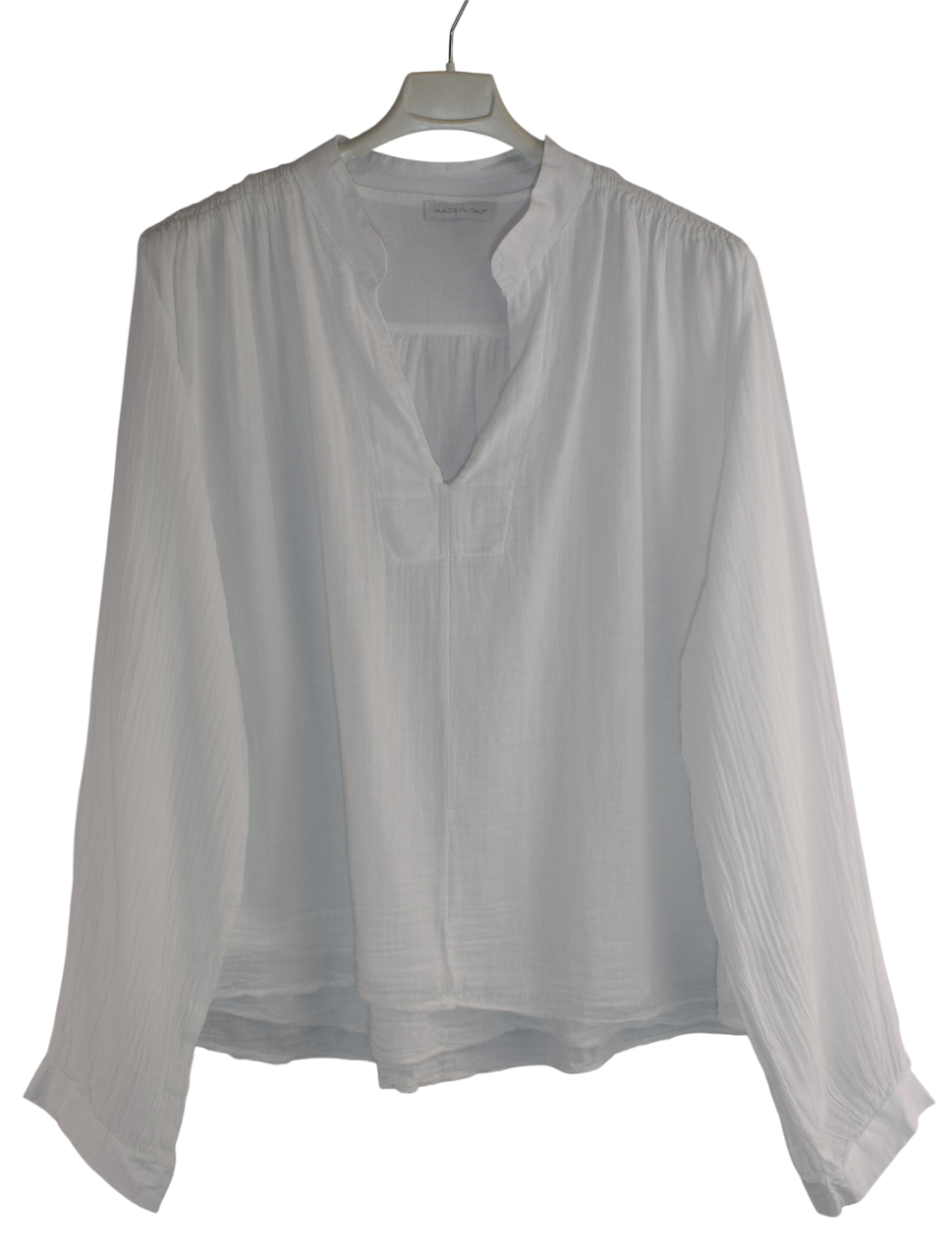 Ladies Italian Lagenlook Lightweight Cotton Oversized Loose Fit Lightweight Top Spring Summer Collection