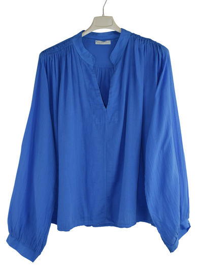 Ladies Italian Lagenlook Lightweight Cotton Oversized Loose Fit Lightweight Top Spring Summer Collection
