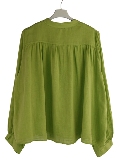 Ladies Italian Lagenlook Lightweight Cotton Oversized Loose Fit Lightweight Top Spring Summer Collection