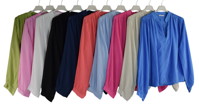 Ladies Italian Lagenlook Lightweight Cotton Oversized Loose Fit Lightweight Top Spring Summer Collection