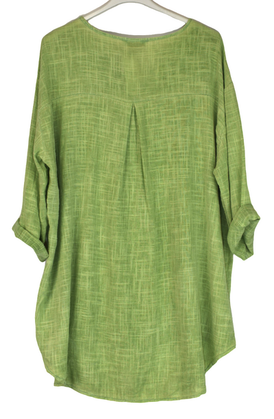 Ladies Italian Lagenlook Cotton Lightweight Summer Tunic Top **CLEARANCE**