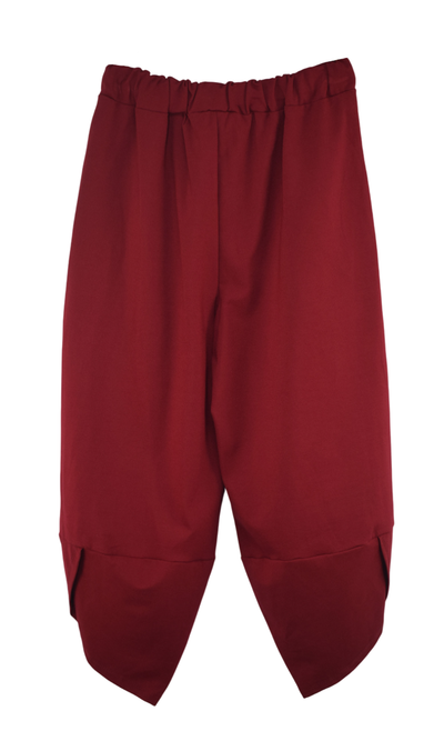 Italian Lagenlook Scuba Cocoon Trousers with Elasticated Waist Autumn Winter Collection