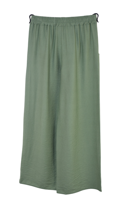 Italian Lagenlook Casual Wide Leg Trouser Lightweight Pants Elasticated Waist