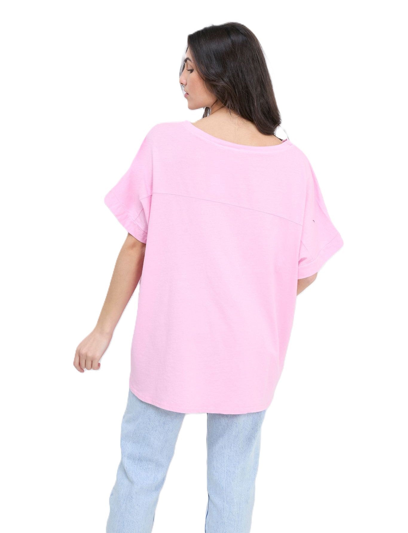 Paisley Embroidered Broderie Cotton Top Women's Casual Summer Top T-shirt Tee