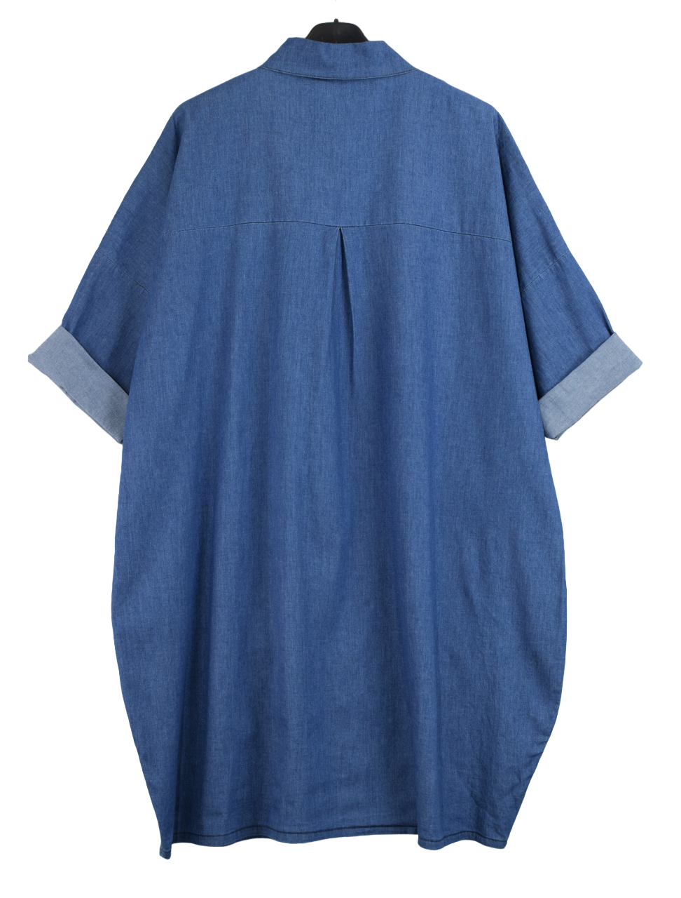 NEW Ladies Italian Lagenlook Denim Shirt Dress