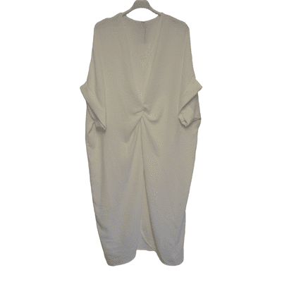 Ladies Italian Lagenlook Twist Knot Front Dress