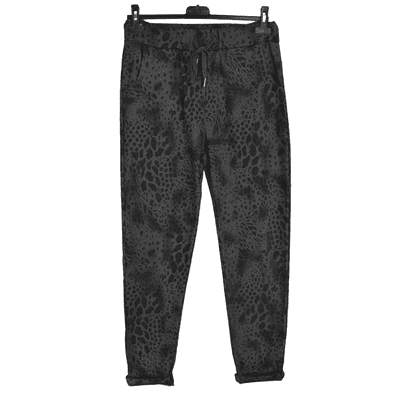 Ladies Italian Snake Print Magic Trousers